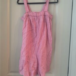 J. Crew Pink Casual Jumpsuit Relaxed Fit